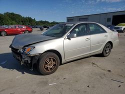 Toyota salvage cars for sale: 2004 Toyota Camry LE