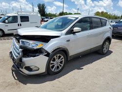 Ford Escape salvage cars for sale: 2017 Ford Escape SE