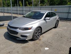 Chevrolet salvage cars for sale: 2017 Chevrolet Malibu LT