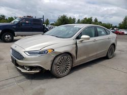 Ford Vehiculos salvage en venta: 2017 Ford Fusion SE