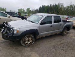 Salvage cars for sale from Copart Leroy, NY: 2015 Toyota Tacoma Double Cab