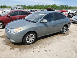 Hyundai Elantra salvage cars for sale: 2010 Hyundai Elantra Blue