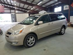 Toyota Sienna xle Vehiculos salvage en venta: 2005 Toyota Sienna XLE