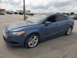 2018 Ford Fusion SE en venta en Grand Prairie, TX