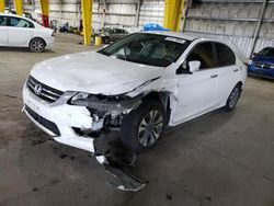 Salvage cars for sale from Copart Woodburn, OR: 2013 Honda Accord LX