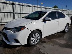 2016 Toyota Corolla L en venta en Littleton, CO