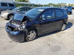 Salvage cars for sale from Copart Orlando, FL: 2008 Honda FIT Sport