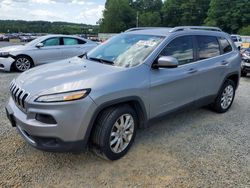 2017 Jeep Cherokee Limited en venta en Concord, NC