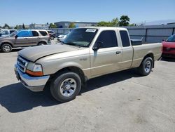 Salvage cars for sale from Copart Bakersfield, CA: 2000 Ford Ranger Super Cab