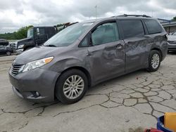 Toyota salvage cars for sale: 2013 Toyota Sienna XLE