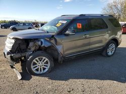 Ford Explorer salvage cars for sale: 2013 Ford Explorer XLT