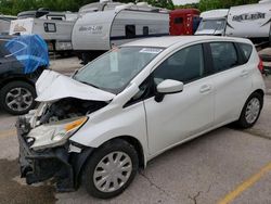 Salvage cars for sale from Copart Kansas City, KS: 2015 Nissan Versa Note S