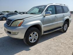 Salvage cars for sale from Copart San Antonio, TX: 2003 Lexus GX 470