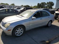 Mercedes-Benz salvage cars for sale: 2002 Mercedes-Benz C 320