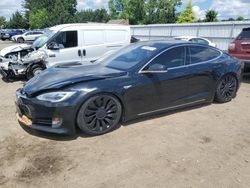 Vehiculos salvage en venta de Copart Finksburg, MD: 2016 Tesla Model S