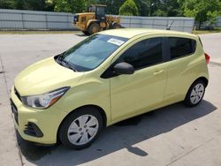 Chevrolet Spark salvage cars for sale: 2017 Chevrolet Spark LS