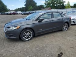 Ford salvage cars for sale: 2017 Ford Fusion SE Hybrid