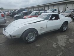 Chevrolet Corvette salvage cars for sale: 1976 Chevrolet Corvette