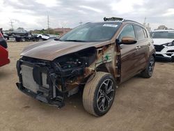 KIA Sportage salvage cars for sale: 2020 KIA Sportage SX