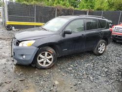 Salvage cars for sale from Copart Waldorf, MD: 2007 Toyota Rav4 Limited
