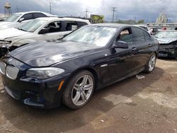 Salvage cars for sale from Copart Chicago Heights, IL: 2013 BMW 550 I