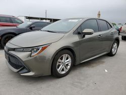 2019 Toyota Corolla SE for sale in Grand Prairie, TX