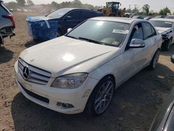 Mercedes-Benz c-Class salvage cars for sale: 2008 Mercedes-Benz C 300 4matic