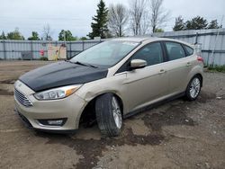 Ford Focus salvage cars for sale: 2018 Ford Focus Titanium