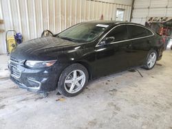 Chevrolet salvage cars for sale: 2018 Chevrolet Malibu LT