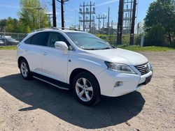 Salvage cars for sale from Copart Candia, NH: 2013 Lexus RX 350 Base