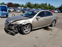 Acura salvage cars for sale: 2007 Acura TL