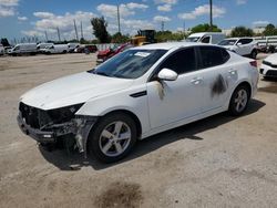 Vehiculos salvage en venta de Copart Miami, FL: 2014 KIA Optima LX