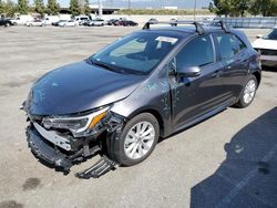 Salvage cars for sale from Copart Rancho Cucamonga, CA: 2023 Toyota Corolla SE
