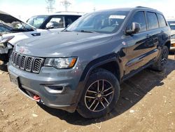 Jeep salvage cars for sale: 2017 Jeep Grand Cherokee Trailhawk