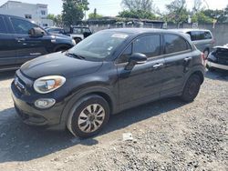 Fiat 500 salvage cars for sale: 2016 Fiat 500X POP