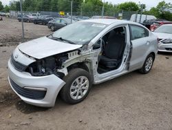 KIA Vehiculos salvage en venta: 2017 KIA Rio LX