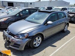 Salvage cars for sale from Copart Vallejo, CA: 2017 Volkswagen Golf S