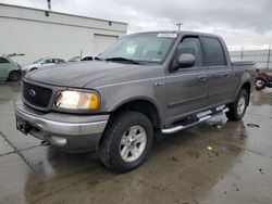 Salvage cars for sale from Copart Farr West, UT: 2003 Ford F150 Supercrew
