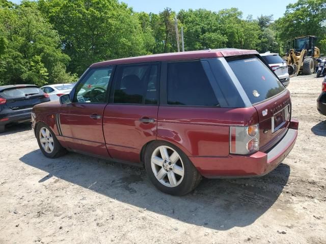 2004 Land Rover Range Rover HSE