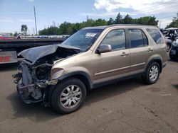 Honda salvage cars for sale: 2006 Honda CR-V SE