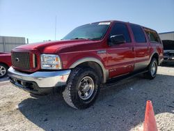 Ford salvage cars for sale: 2004 Ford Excursion Eddie Bauer