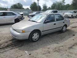 Salvage cars for sale from Copart Midway, FL: 2002 Chevrolet GEO Prizm Base