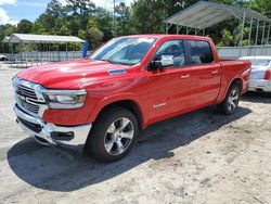 Dodge 1500 Laramie salvage cars for sale: 2022 Dodge 1500 Laramie