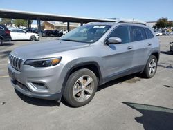 Jeep salvage cars for sale: 2021 Jeep Cherokee Limited