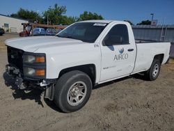 Chevrolet salvage cars for sale: 2014 Chevrolet Silverado C1500