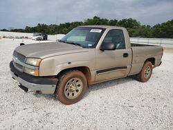 Salvage cars for sale from Copart New Braunfels, TX: 2005 Chevrolet Silverado C1500