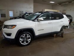 Salvage cars for sale from Copart Davison, MI: 2018 Jeep Compass Limited