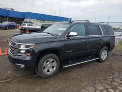 Chevrolet salvage cars for sale: 2017 Chevrolet Tahoe K1500 Premier