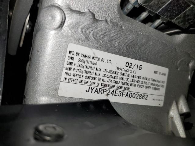2015 Yamaha FJR1300 A