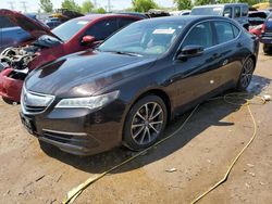 Salvage cars for sale from Copart Elgin, IL: 2015 Acura TLX Tech